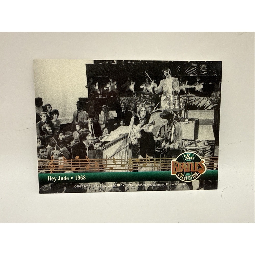 1993 apple corps. limited The Beatles Collection card 8/10 Hello, Goodbye